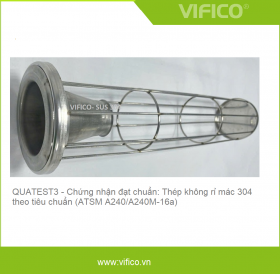 Khung Túi Lọc Bụi  inox SUS 304